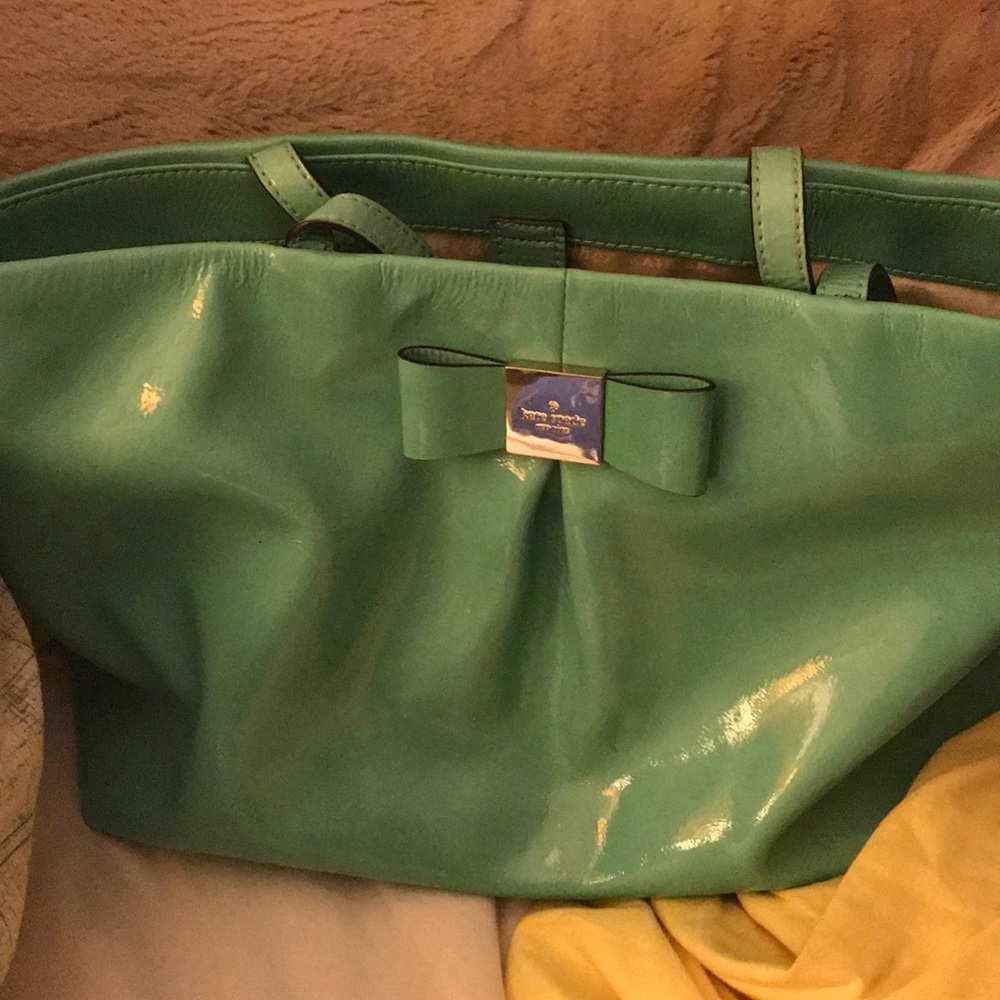 Kate Spade patent leather purse.
